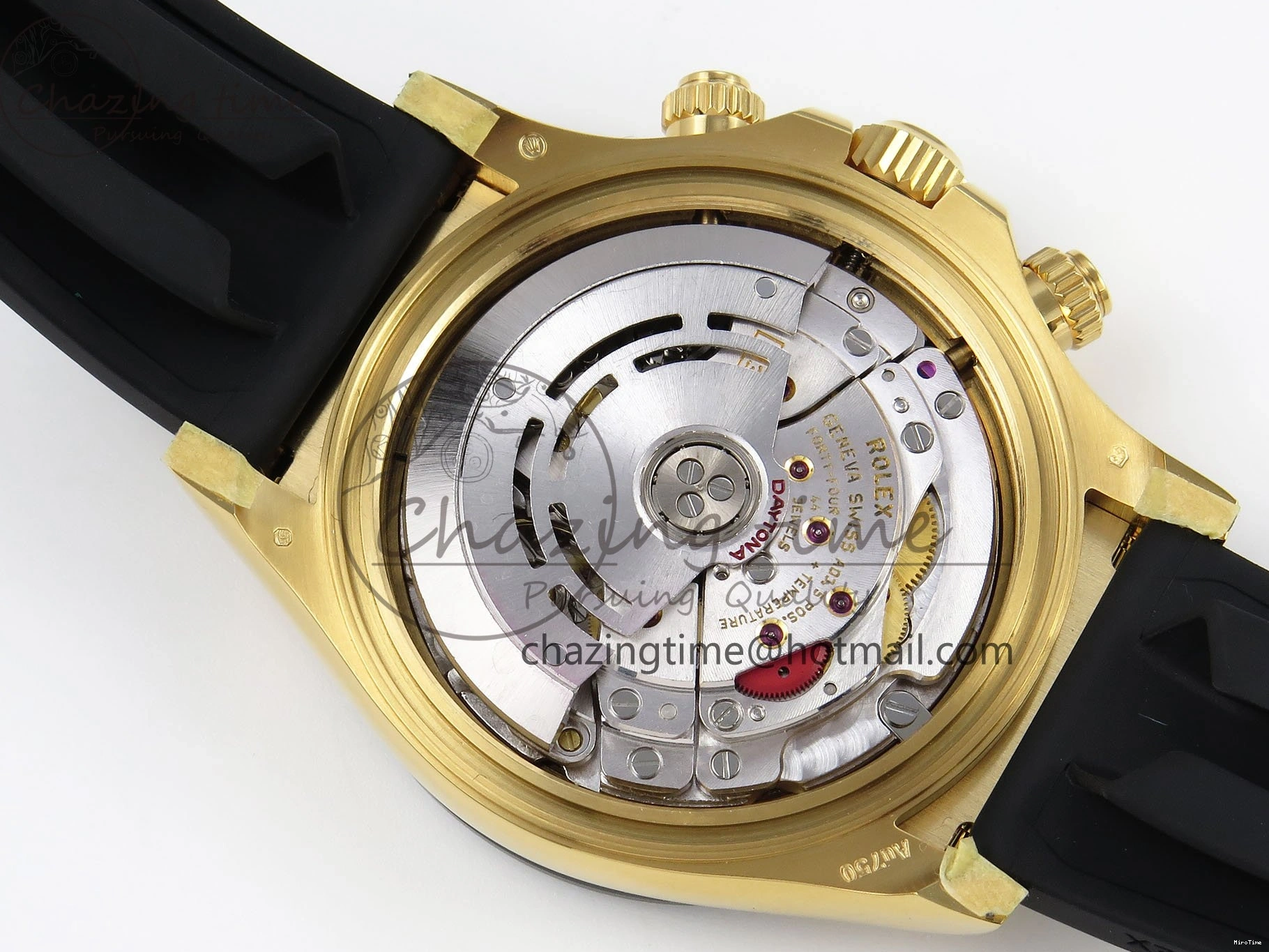 MiroTime 0220 Efficient Daytona 116518 Clean 1:1 Best Edition YG Dial on Oysterflex Rubber Strap SA 1673